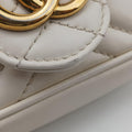 GG MarmontWhiteLeather476433GGマーモントホワイトレザー476433