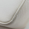 Triangle Logo PlateWhiteSAFFIANO Leather56 5トライアングル ロゴ プレートホワイトサフィアーノレザー56 5