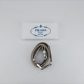 Triangle Logo PlateWhiteSAFFIANO Leather56 5トライアングル ロゴ プレートホワイトサフィアーノレザー56 5