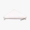 Triangle Logo PlateWhiteSAFFIANO Leather56 5トライアングル ロゴ プレートホワイトサフィアーノレザー56 5