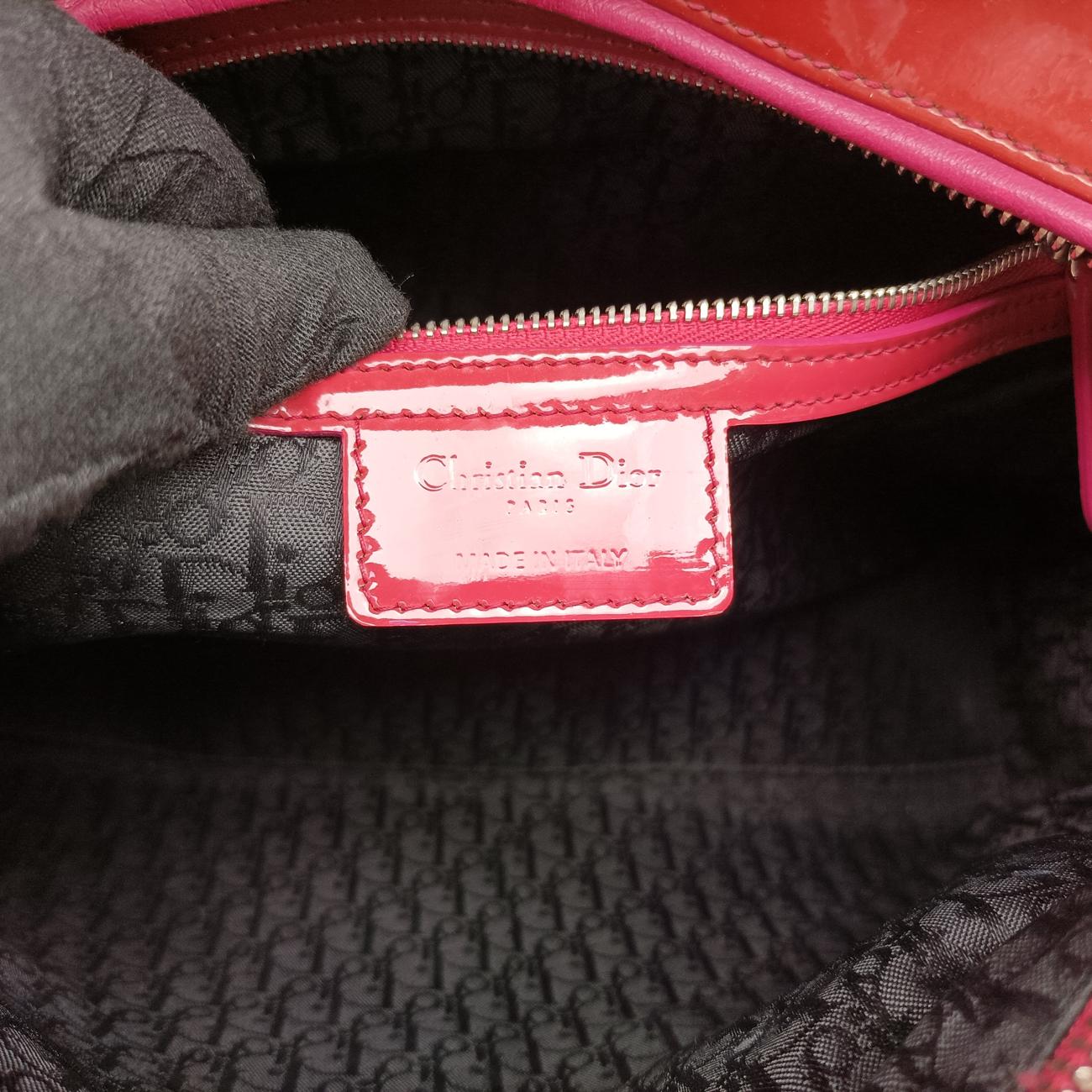 Lady DiorRedpatent05-MA-0141レディディオールレッドパテント05-MA-0141