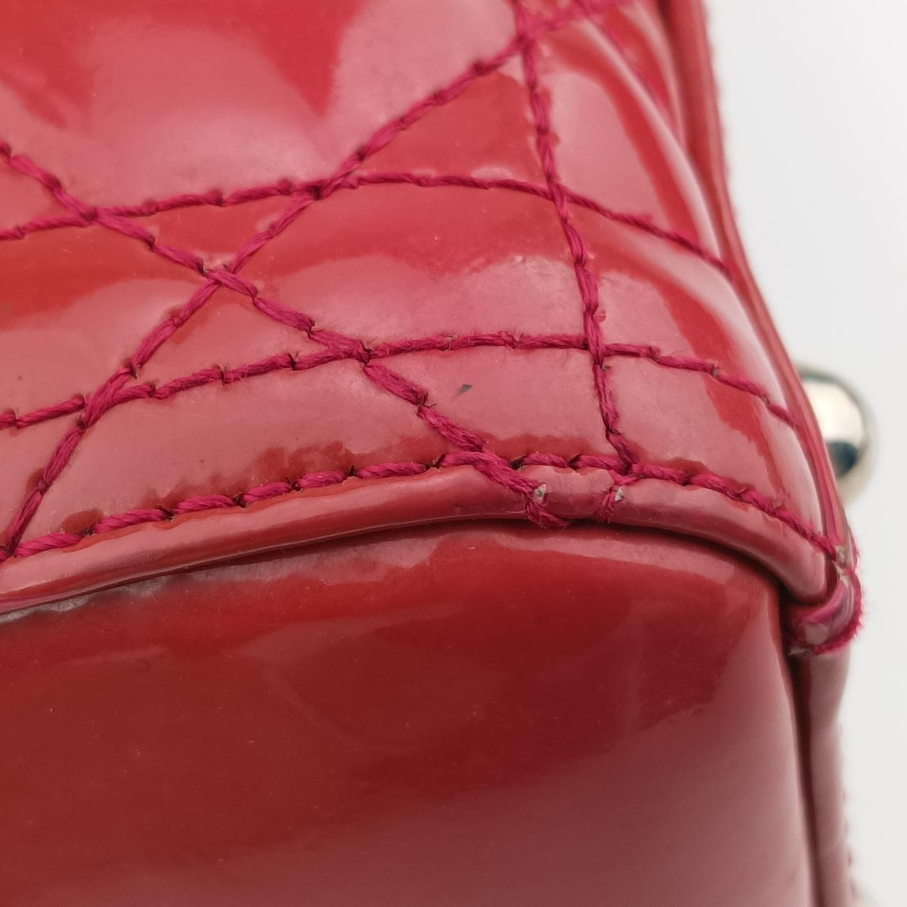 Lady DiorRedpatent05-MA-0141レディディオールレッドパテント05-MA-0141