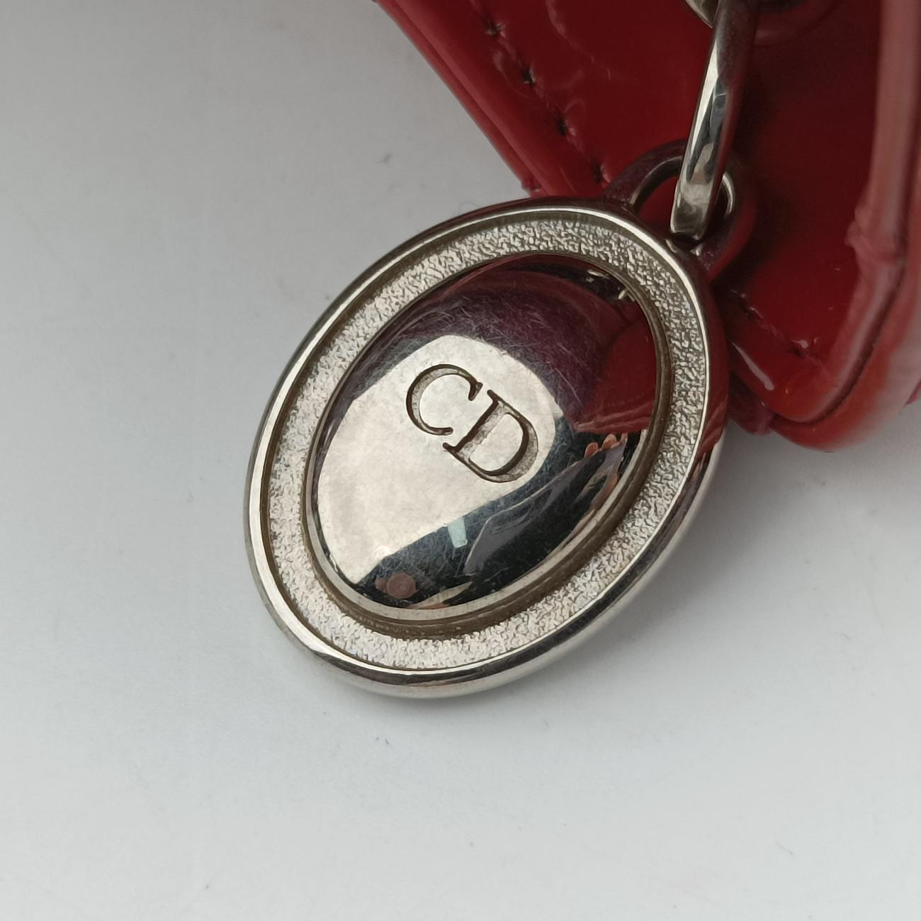 Lady DiorRedpatent05-MA-0141レディディオールレッドパテント05-MA-0141
