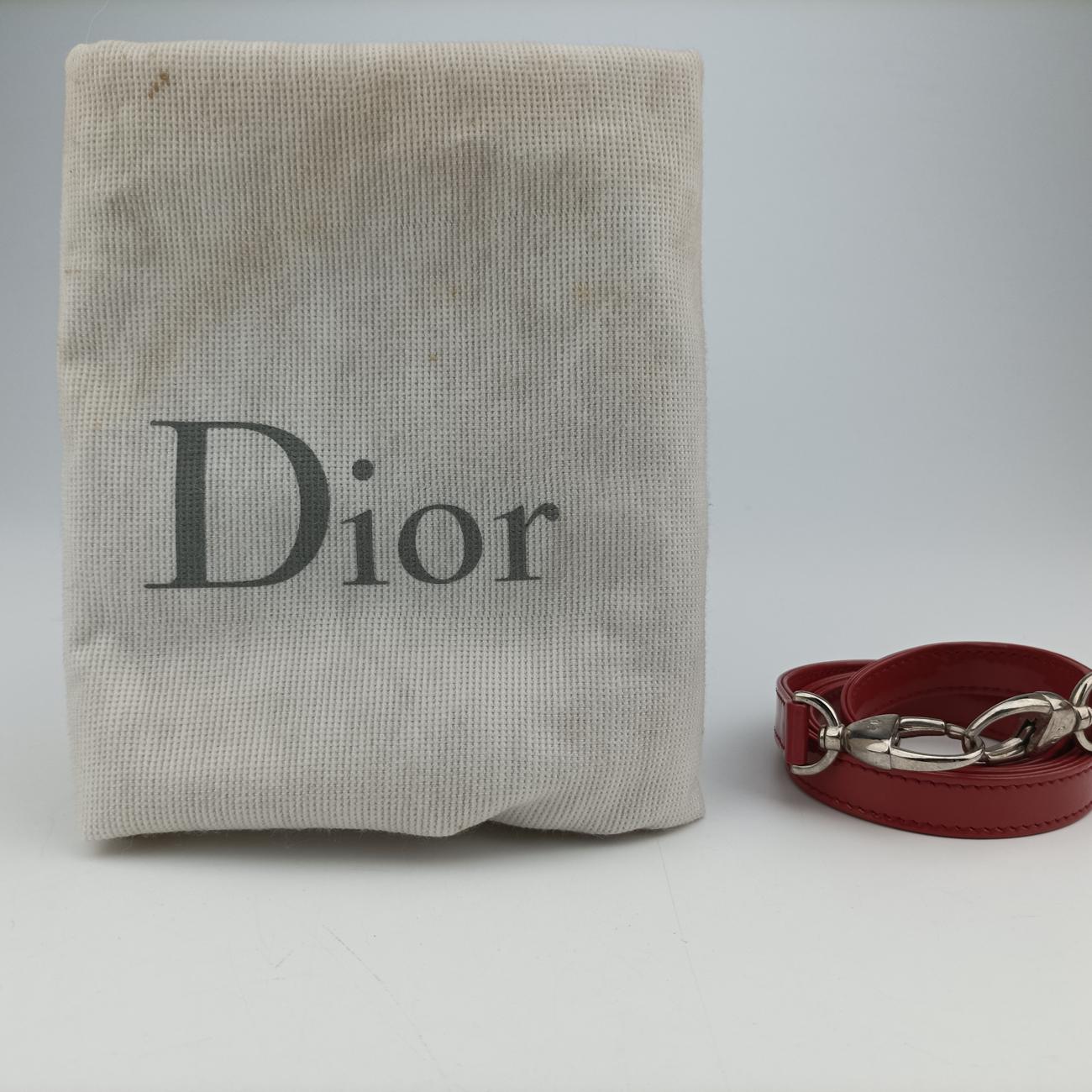 Lady DiorRedpatent05-MA-0141レディディオールレッドパテント05-MA-0141