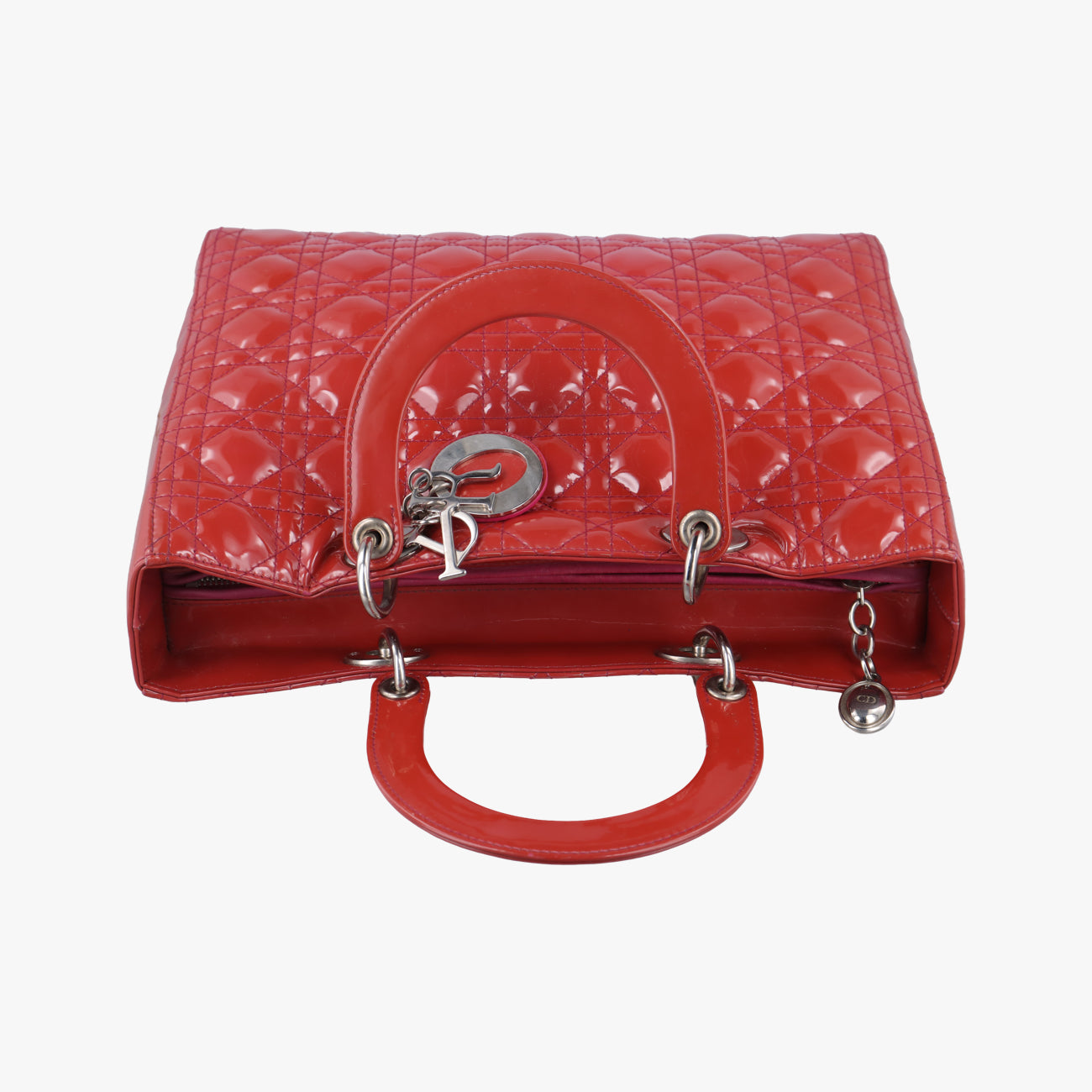 Lady DiorRedpatent05-MA-0141レディディオールレッドパテント05-MA-0141