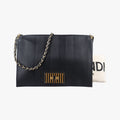 Pequin Embossed Striped ClaudiaBlackLeather8BT2058BT205-Q0Y 139-2566ペカン エンボス ストライプ クラウディアブラックレザー8BT2058BT205-Q0Y 139-2566