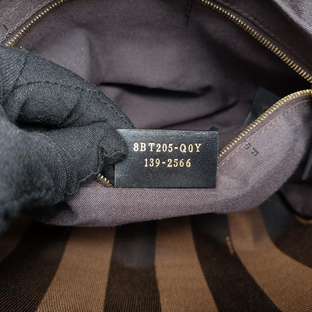 Pequin Embossed Striped ClaudiaBlackLeather8BT2058BT205-Q0Y 139-2566ペカン エンボス ストライプ クラウディアブラックレザー8BT2058BT205-Q0Y 139-2566