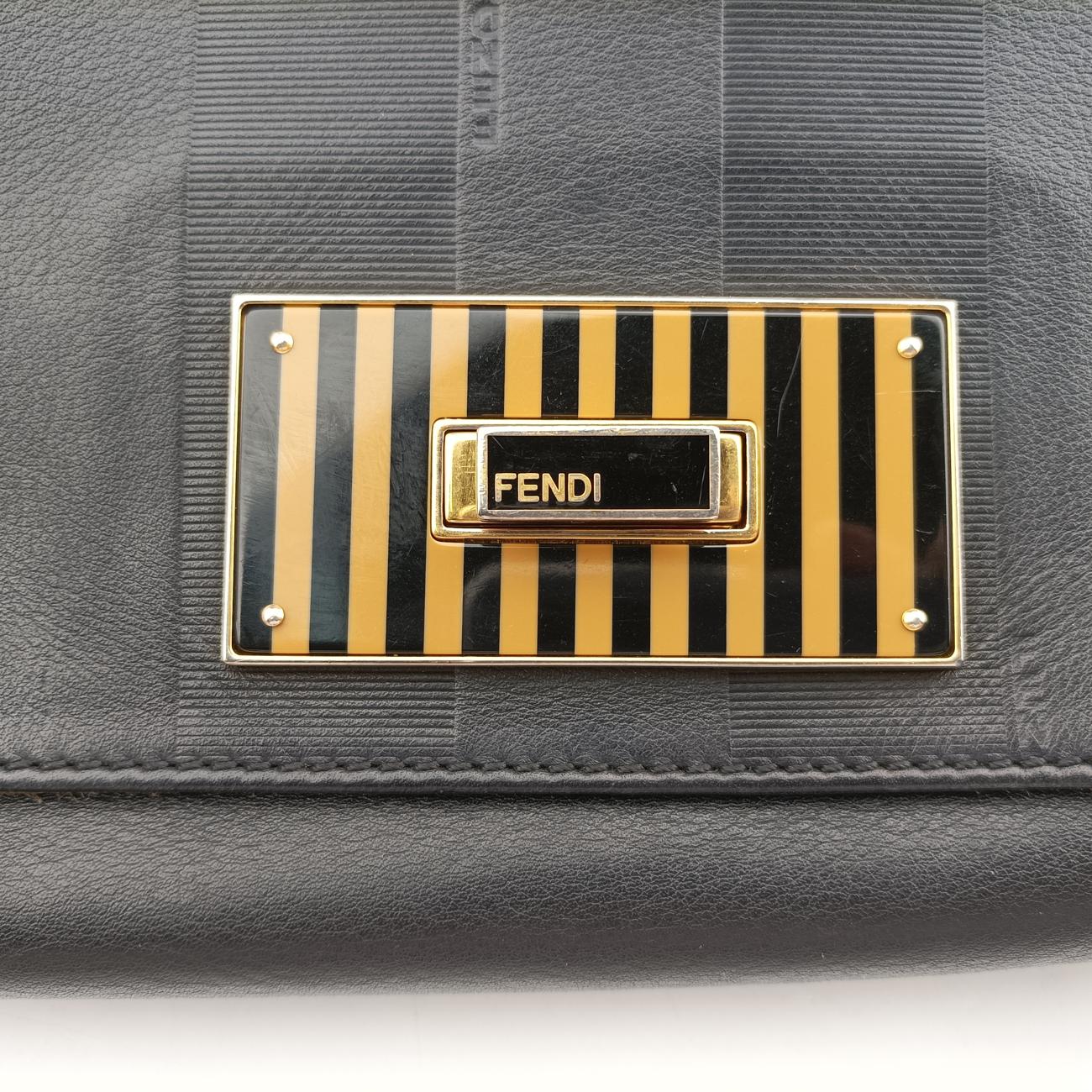 Pequin Embossed Striped ClaudiaBlackLeather8BT2058BT205-Q0Y 139-2566ペカン エンボス ストライプ クラウディアブラックレザー8BT2058BT205-Q0Y 139-2566