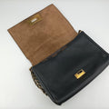 Pequin Embossed Striped ClaudiaBlackLeather8BT2058BT205-Q0Y 139-2566ペカン エンボス ストライプ クラウディアブラックレザー8BT2058BT205-Q0Y 139-2566