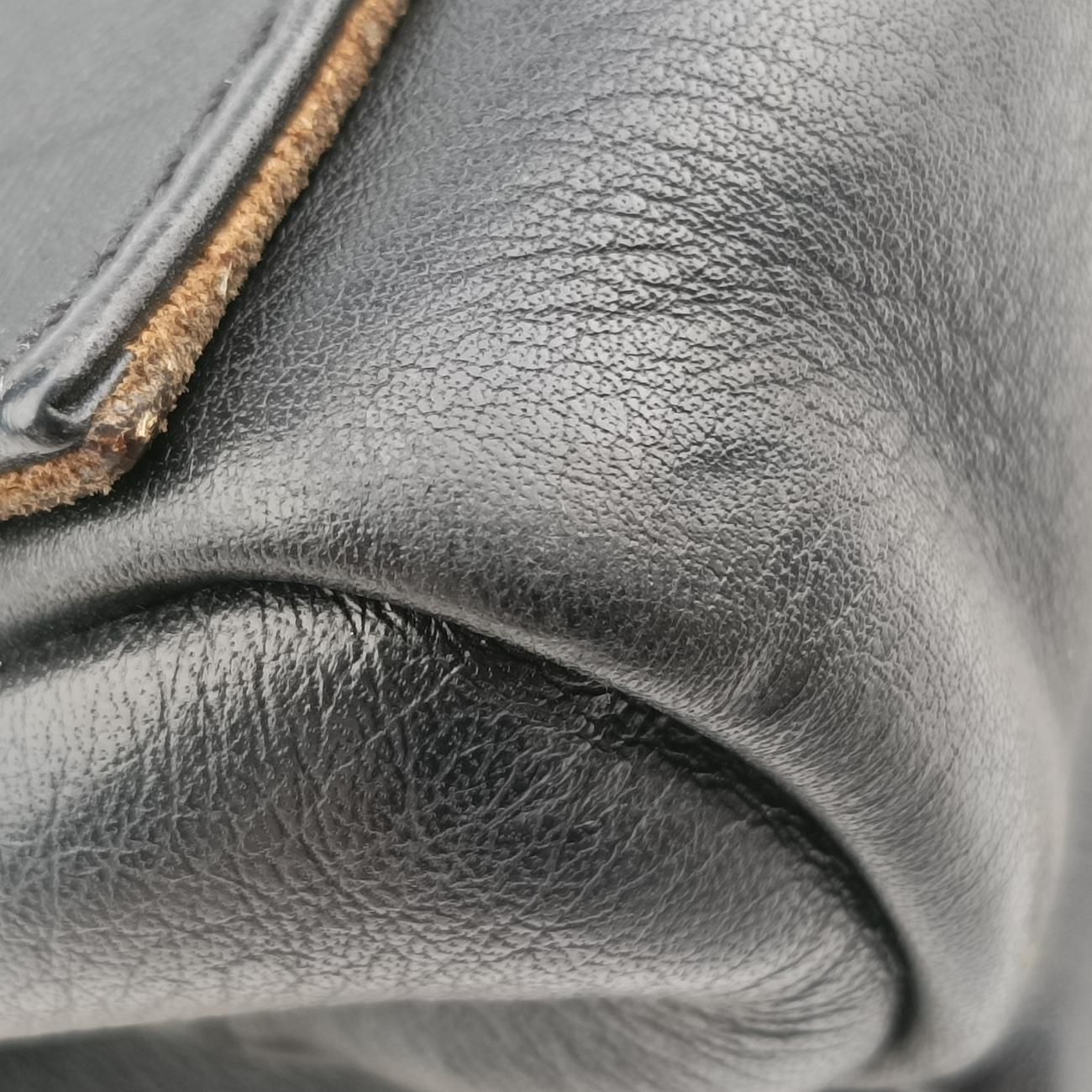 Pequin Embossed Striped ClaudiaBlackLeather8BT2058BT205-Q0Y 139-2566ペカン エンボス ストライプ クラウディアブラックレザー8BT2058BT205-Q0Y 139-2566