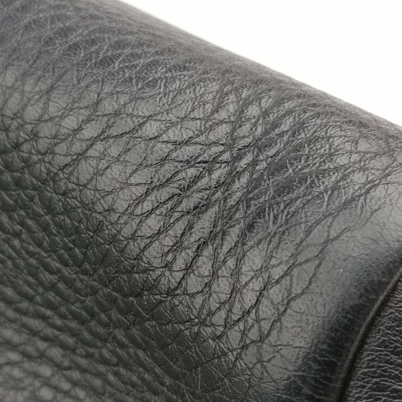 Pequin Embossed Striped ClaudiaBlackLeather8BT2058BT205-Q0Y 139-2566ペカン エンボス ストライプ クラウディアブラックレザー8BT2058BT205-Q0Y 139-2566