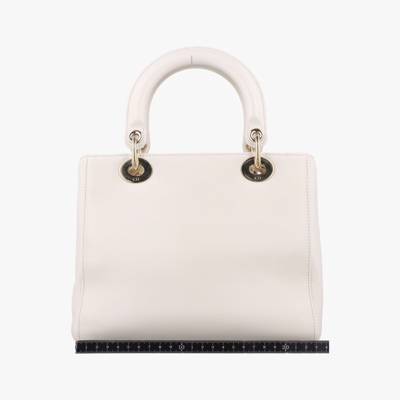 Lady Dior MiniWhite x MulticolorLeather17-BO-0168レディディオールミニホワイト×マルチカラーレザー17-BO-0168