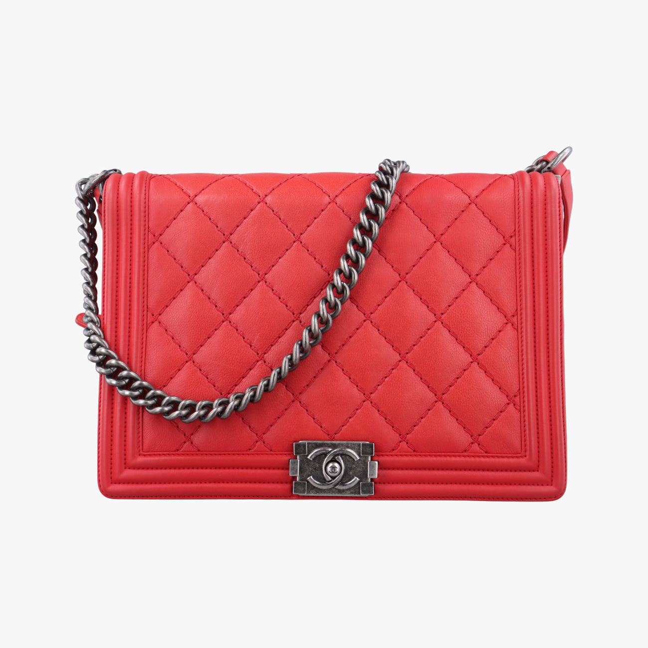 BOY CHANELRedLeatherA9210618984293ボーイシャネルレッドレザーA9210618984293