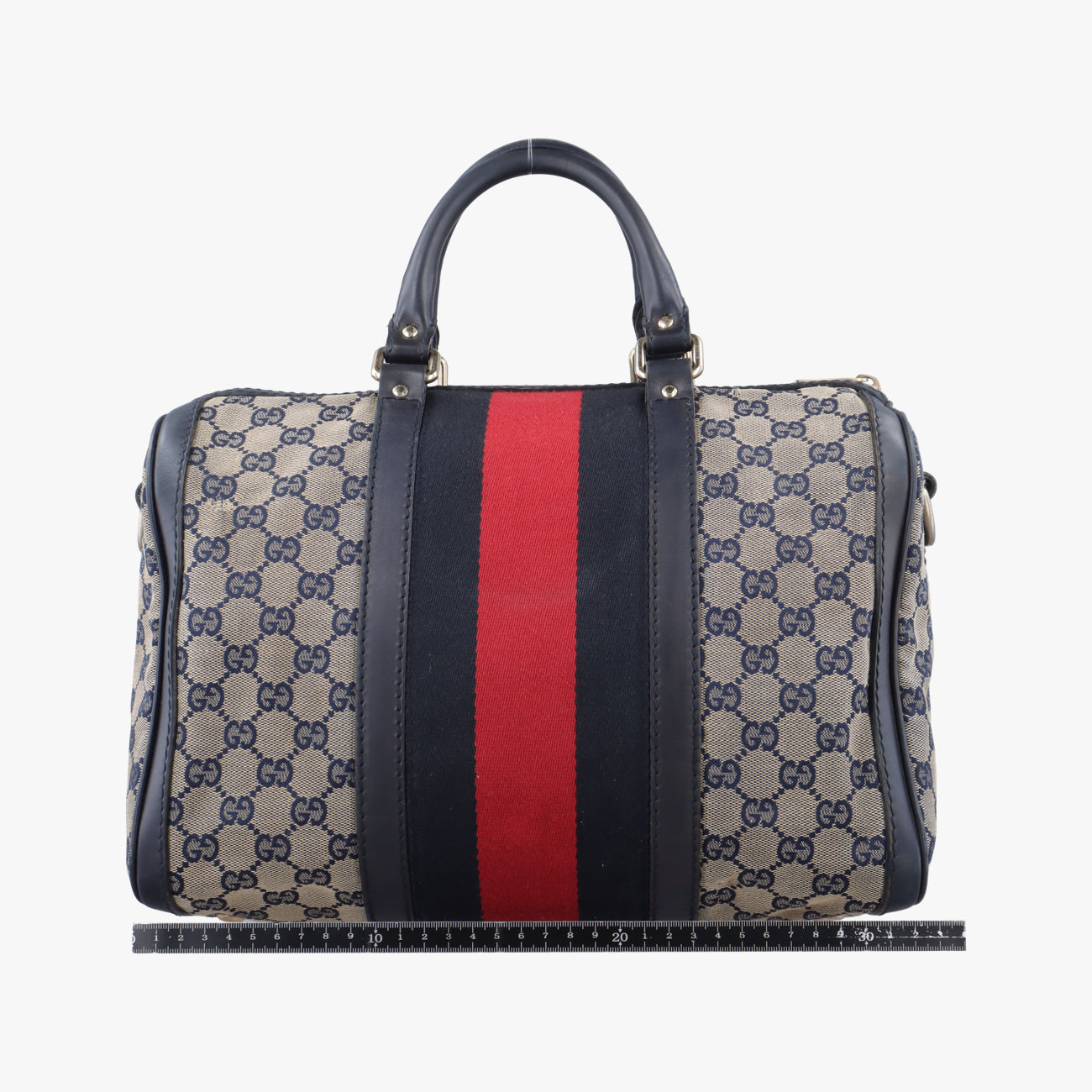 Sherry Linenavy×red×beigecanvas x leather247205C7203029シェリーラインネイビー×レッド×ベージュキャンバス×レザー247205C7203029