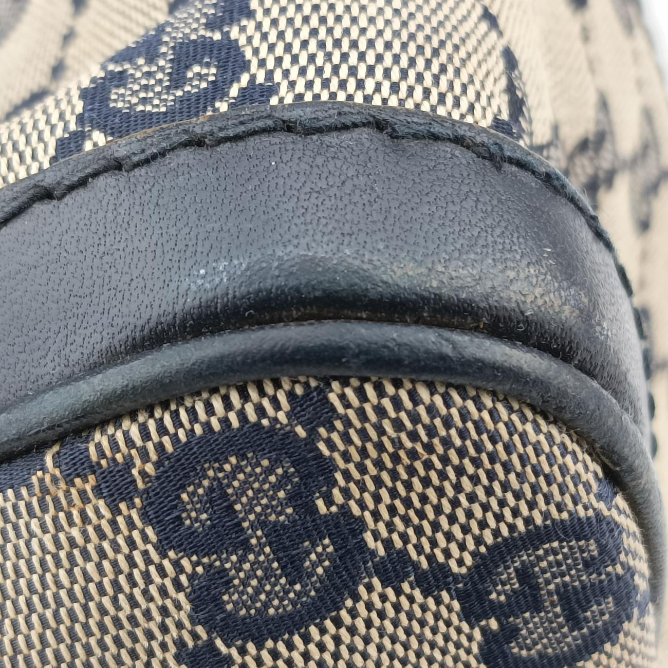 Sherry Linenavy×red×beigecanvas x leather247205C7203029シェリーラインネイビー×レッド×ベージュキャンバス×レザー247205C7203029