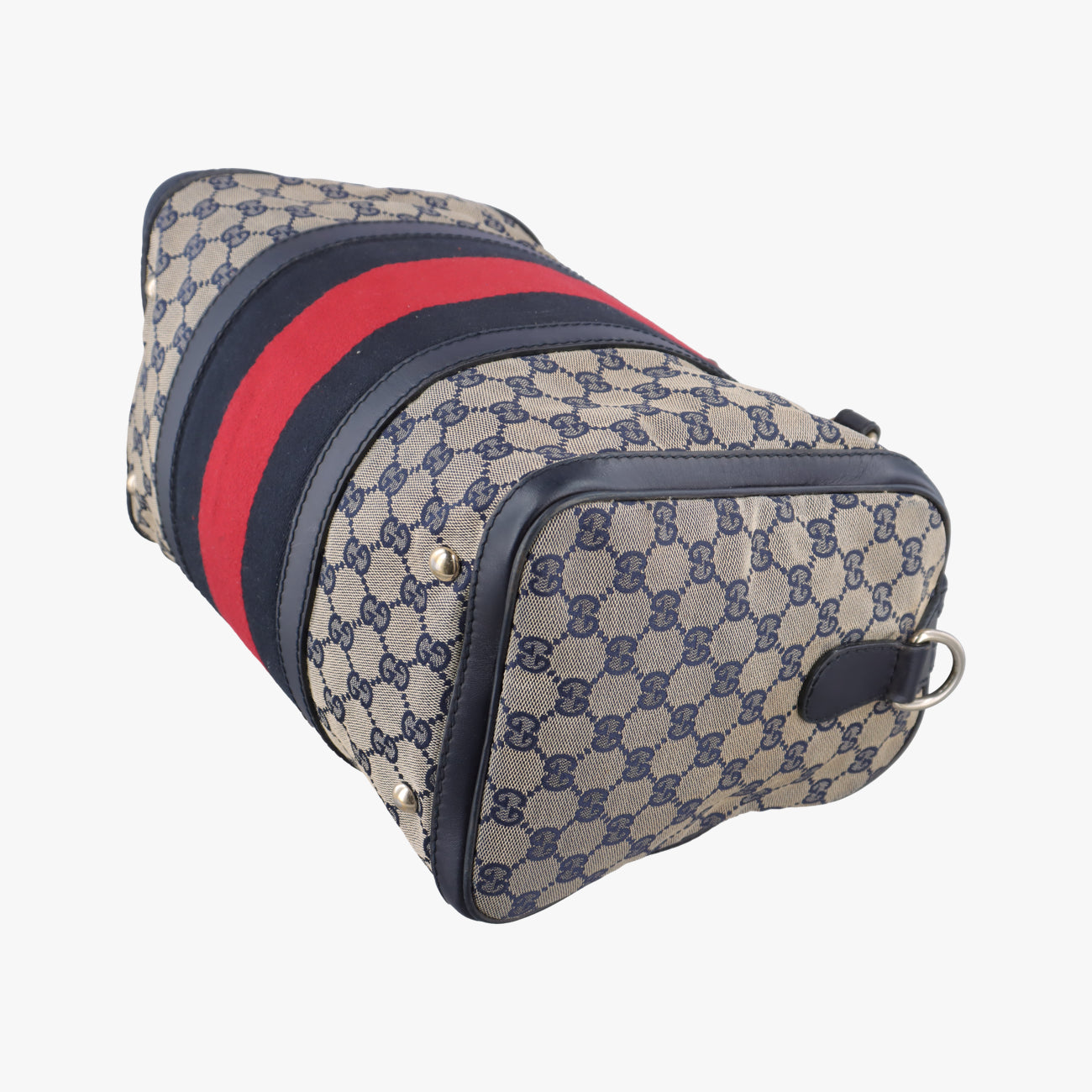Sherry Linenavy×red×beigecanvas x leather247205C7203029シェリーラインネイビー×レッド×ベージュキャンバス×レザー247205C7203029