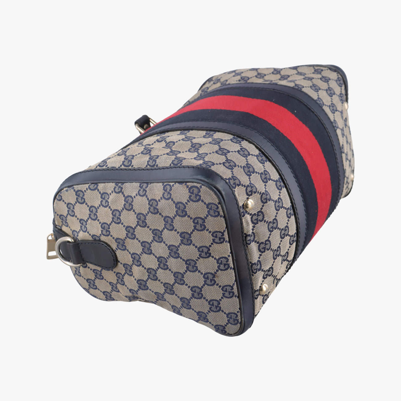 Sherry Linenavy×red×beigecanvas x leather247205C7203029シェリーラインネイビー×レッド×ベージュキャンバス×レザー247205C7203029