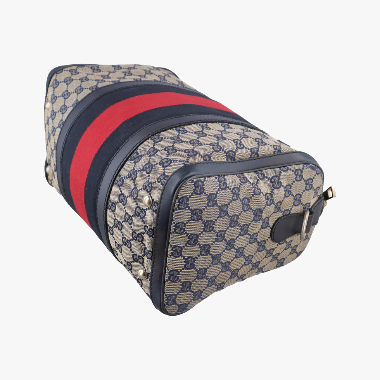 Sherry Linenavy×red×beigecanvas x leather247205C7203029シェリーラインネイビー×レッド×ベージュキャンバス×レザー247205C7203029
