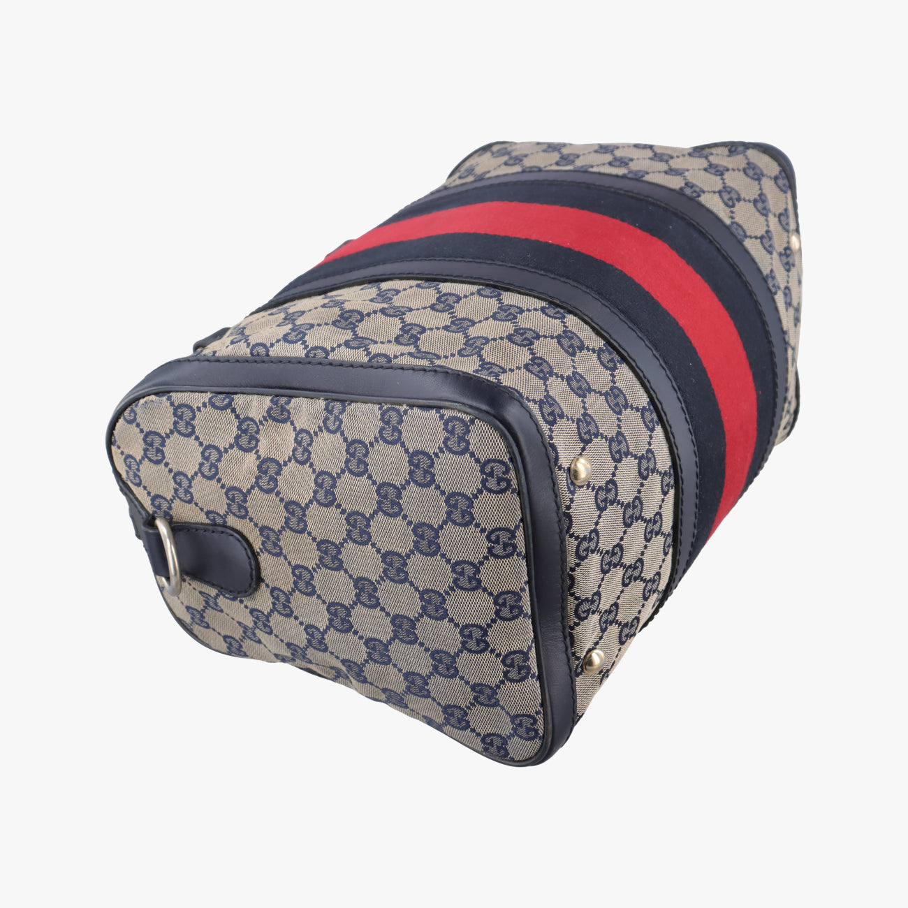Sherry Linenavy×red×beigecanvas x leather247205C7203029シェリーラインネイビー×レッド×ベージュキャンバス×レザー247205C7203029
