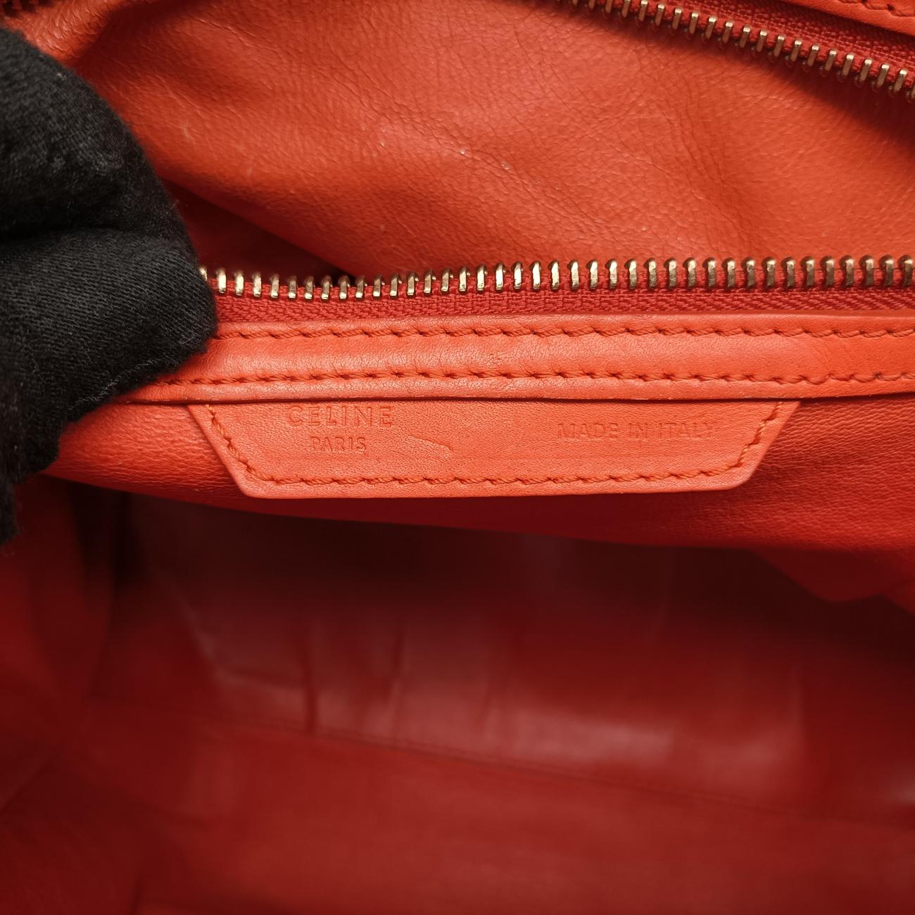 Luggage Mini ShopperOrangeLeatherS-AT-1111 S-UP-1111ラゲージミニショッパーオレンジレザーS-AT-1111 S-UP-1111