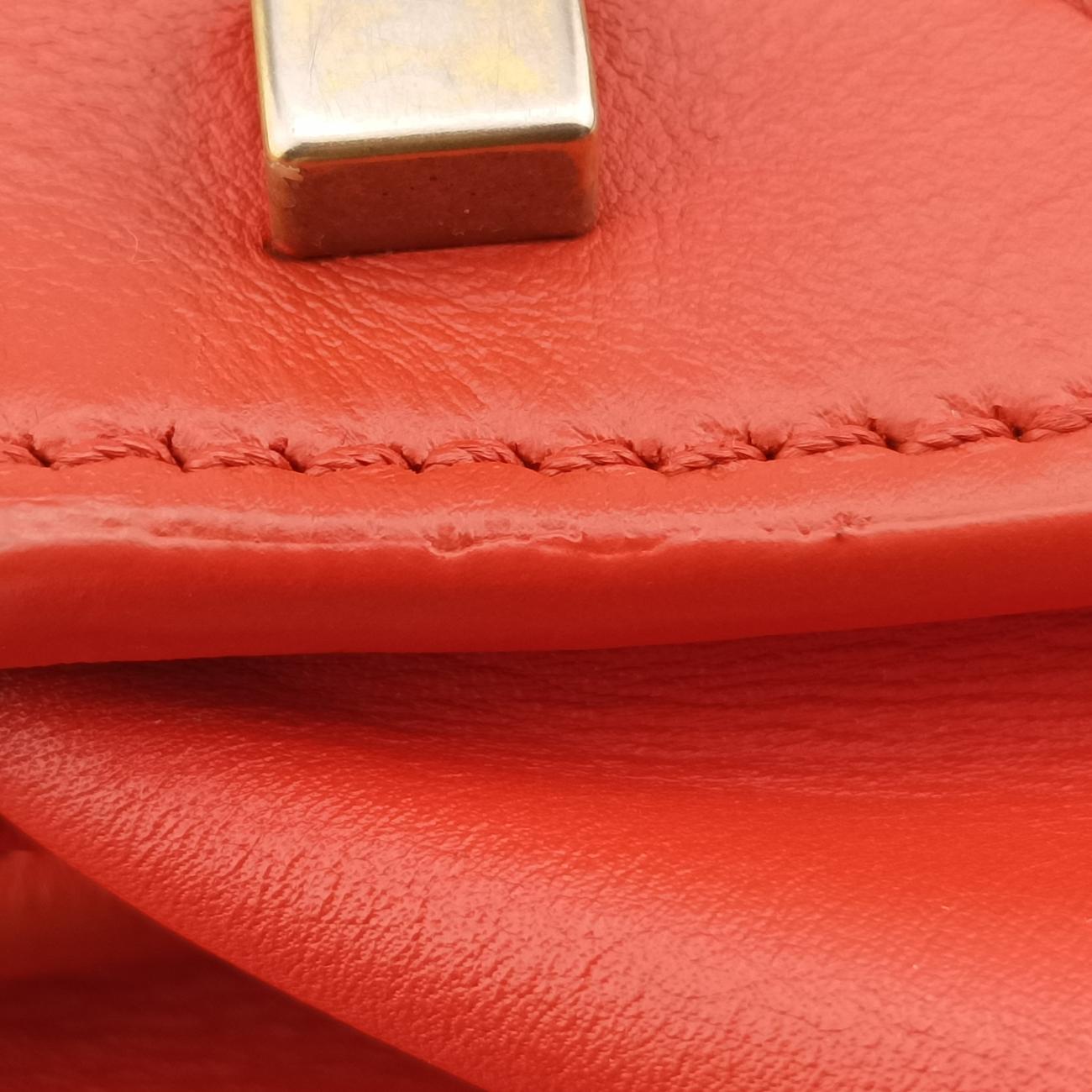 Luggage Mini ShopperOrangeLeatherS-AT-1111 S-UP-1111ラゲージミニショッパーオレンジレザーS-AT-1111 S-UP-1111