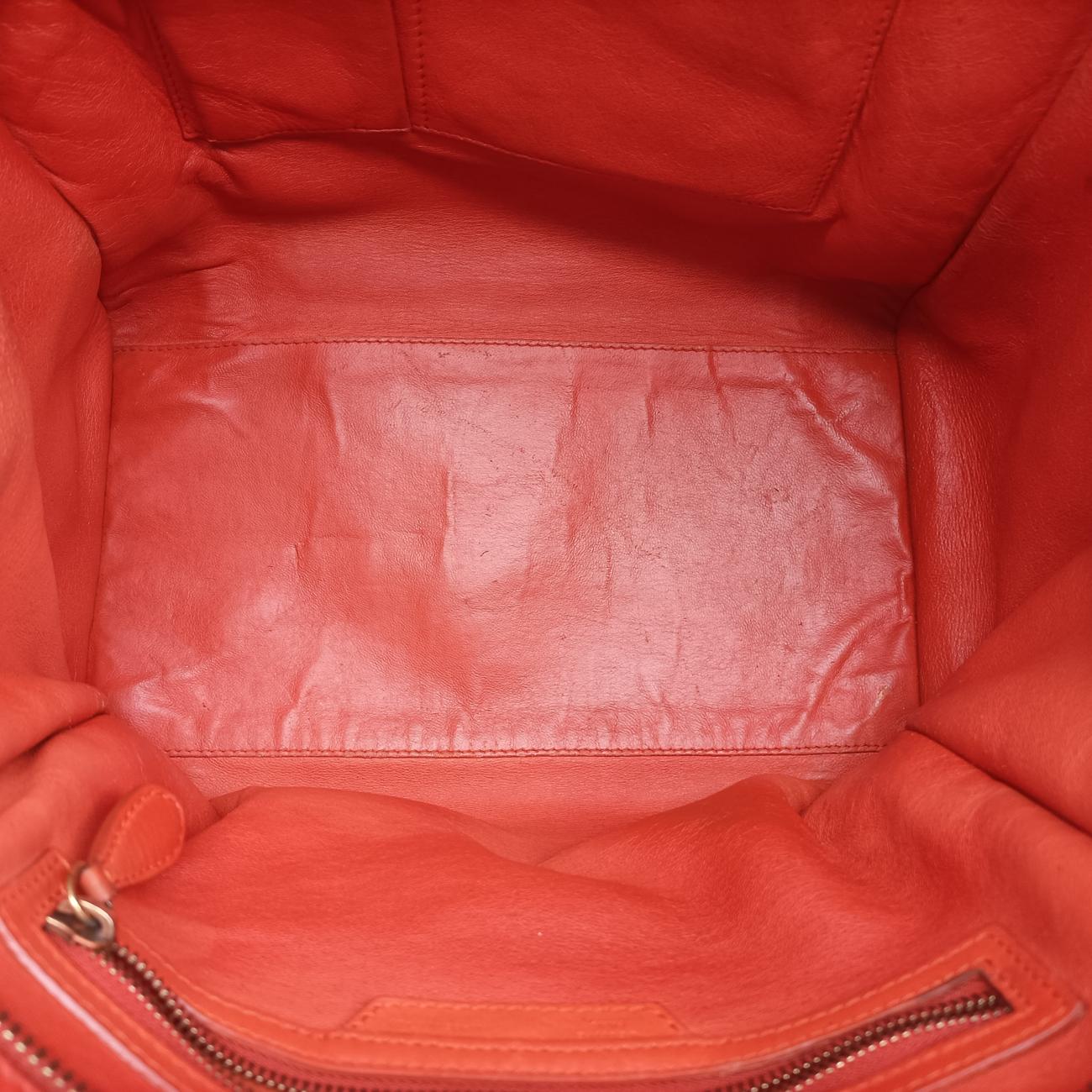 Luggage Mini ShopperOrangeLeatherS-AT-1111 S-UP-1111ラゲージミニショッパーオレンジレザーS-AT-1111 S-UP-1111