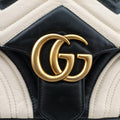 GG MarmontBlack / WhiteLeather443497A020602259GGマーモントブラック／ホワイトレザー443497A020602259