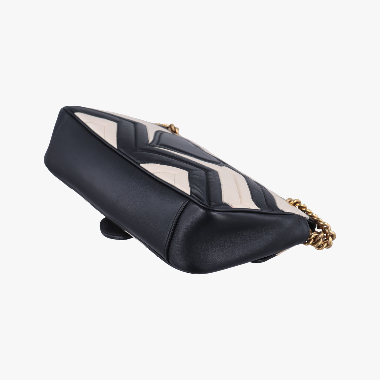 GG MarmontBlack / WhiteLeather443497A020602259GGマーモントブラック／ホワイトレザー443497A020602259
