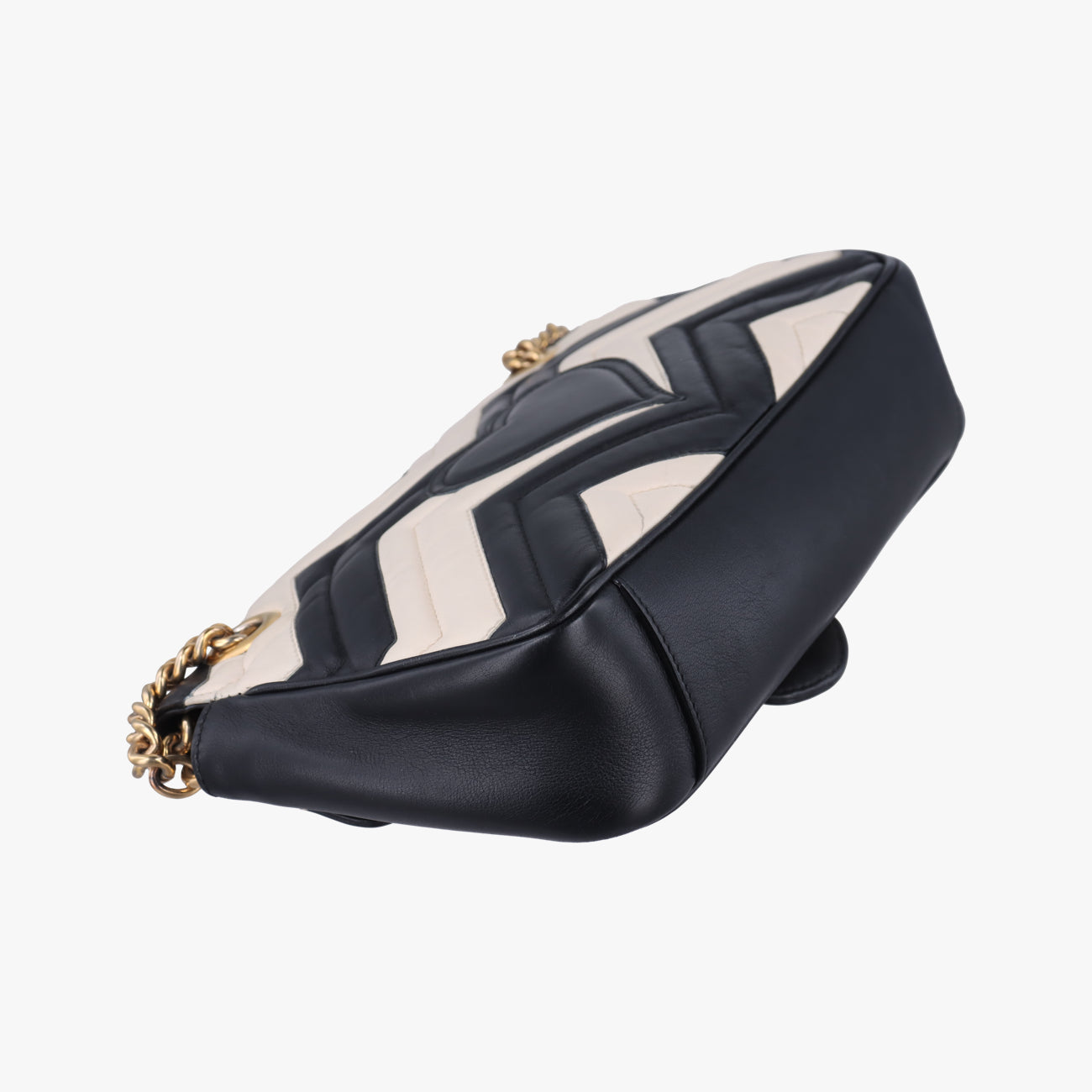 GG MarmontBlack / WhiteLeather443497A020602259GGマーモントブラック／ホワイトレザー443497A020602259