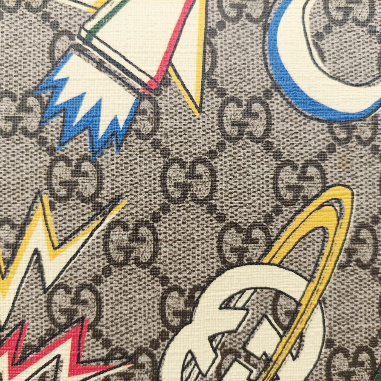 Children’s GG bucketMulticolourPVC coated canvas605614A033055619キッズ GGバケットマルチカラーPVCコーティングキャンバス605614A033055619