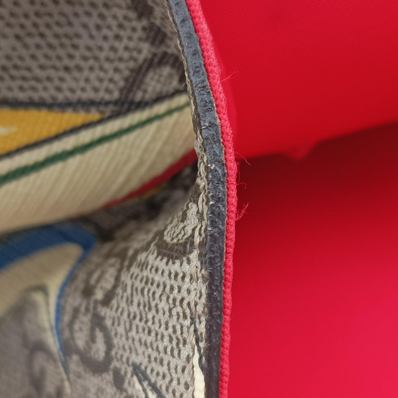 Children’s GG bucketMulticolourPVC coated canvas605614A033055619キッズ GGバケットマルチカラーPVCコーティングキャンバス605614A033055619