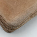 City Calf Bolsa Chain FlapBrownsuede1BD009117 Aシティカーフチェーンフラップバッグブラウンスエード1BD009117 A