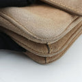 City Calf Bolsa Chain FlapBrownsuede1BD009117 Aシティカーフチェーンフラップバッグブラウンスエード1BD009117 A