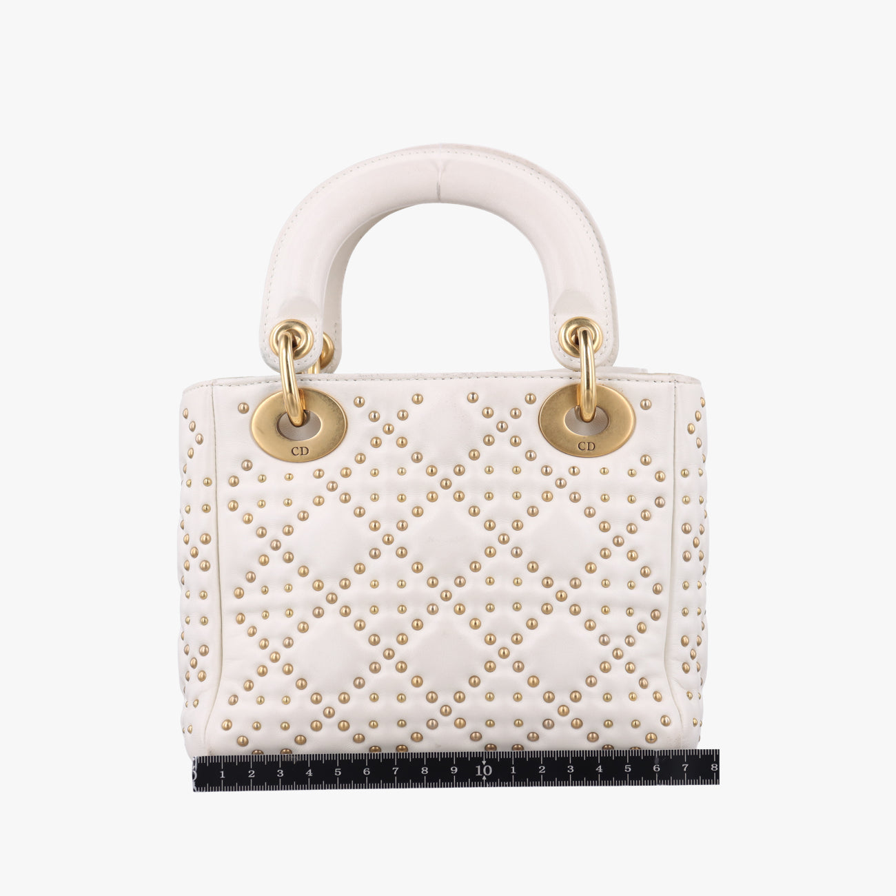 Lady DiorWhiteLeather28-MA-0117レディディオールホワイトレザー28-MA-0117
