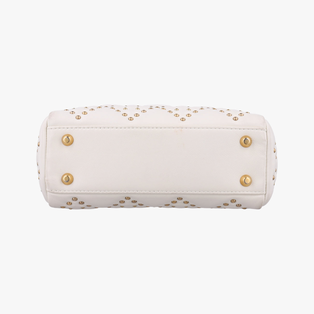 Lady DiorWhiteLeather28-MA-0117レディディオールホワイトレザー28-MA-0117