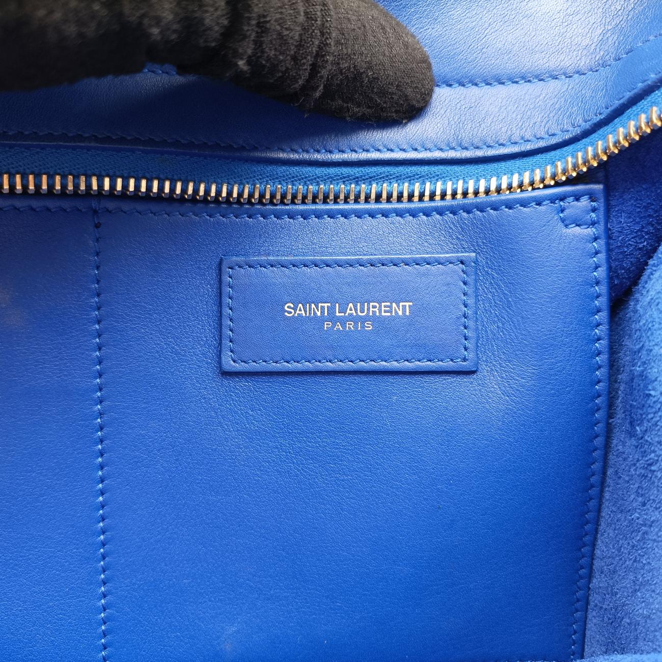 Y Ligne Petit CabasBlueLeather311210PMR311210.1113Yライン プチカバスブルーレザー311210PMR311210.1113