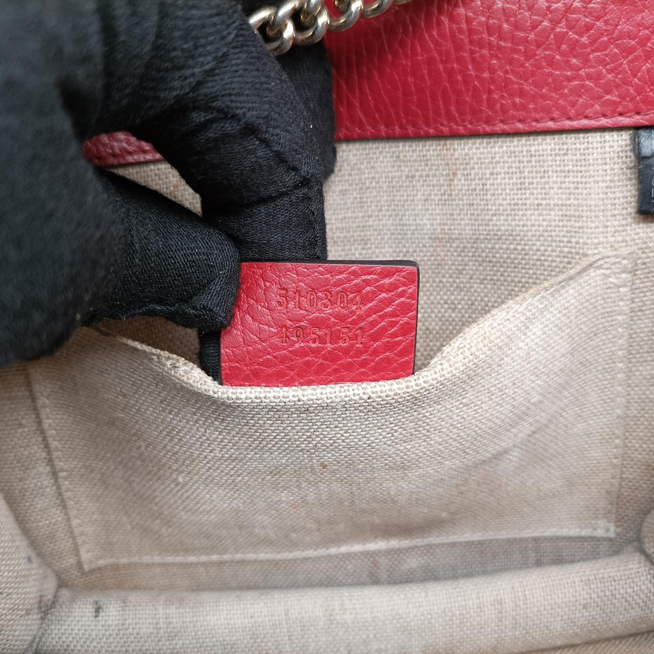 Interlocking GRedLeather510304F027818433インターロッキングGレッドレザー510304F027818433