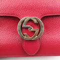 Interlocking GRedLeather510304F027818433インターロッキングGレッドレザー510304F027818433