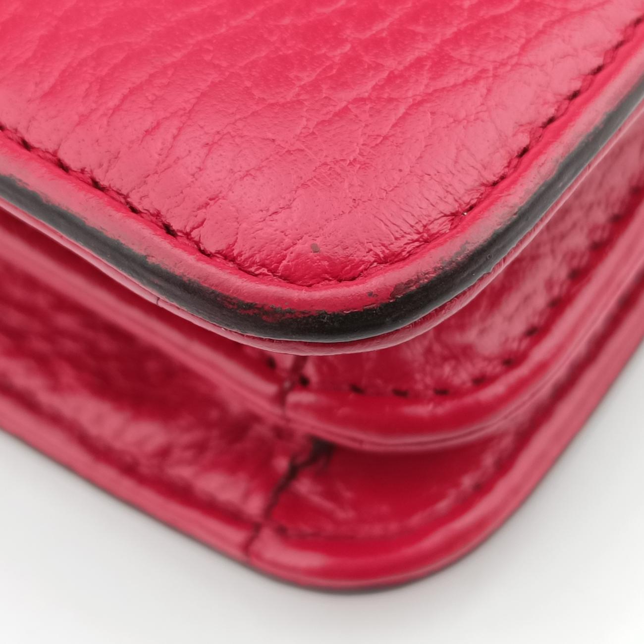 Interlocking GRedLeather510304F027818433インターロッキングGレッドレザー510304F027818433