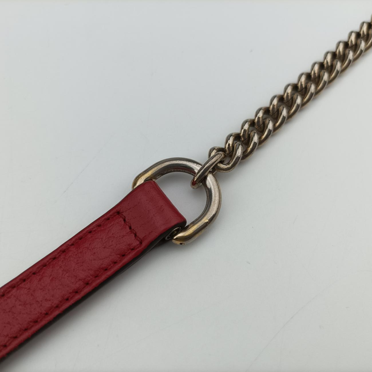 Interlocking GRedLeather510304F027818433インターロッキングGレッドレザー510304F027818433
