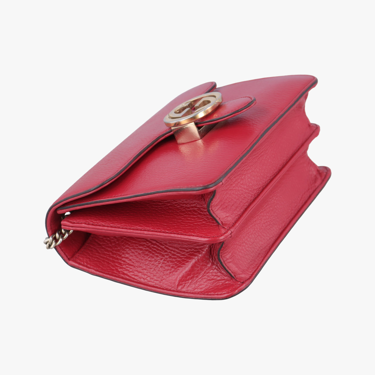 Interlocking GRedLeather510304F027818433インターロッキングGレッドレザー510304F027818433
