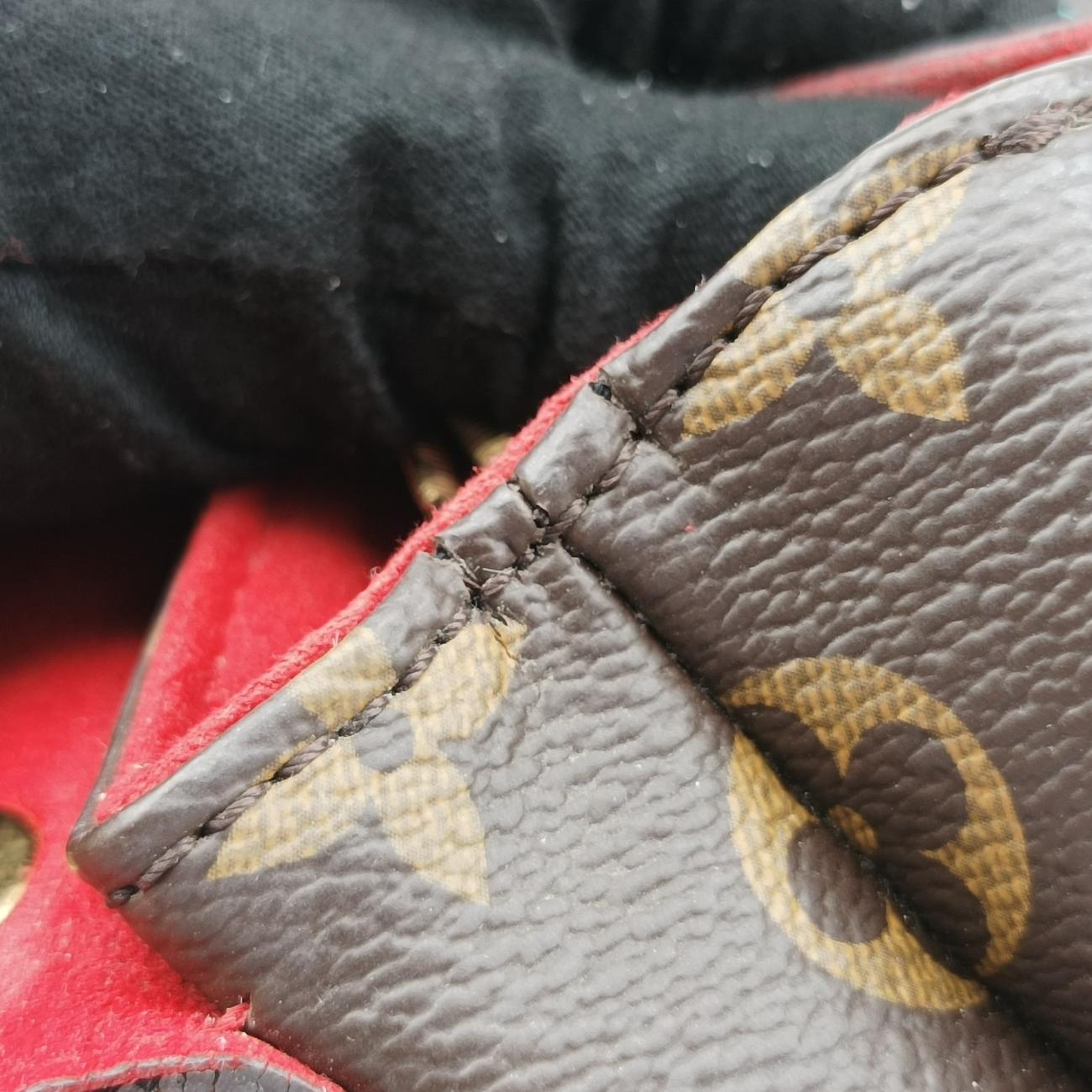 PALLAS ChainBrown×CERISEMonogram Canvas×calf leatherM41201CA1115パラス チェーンモノグラム/ブラウン系×スリーズモノグラムキャンバス×カーフレザーM41201CA1115
