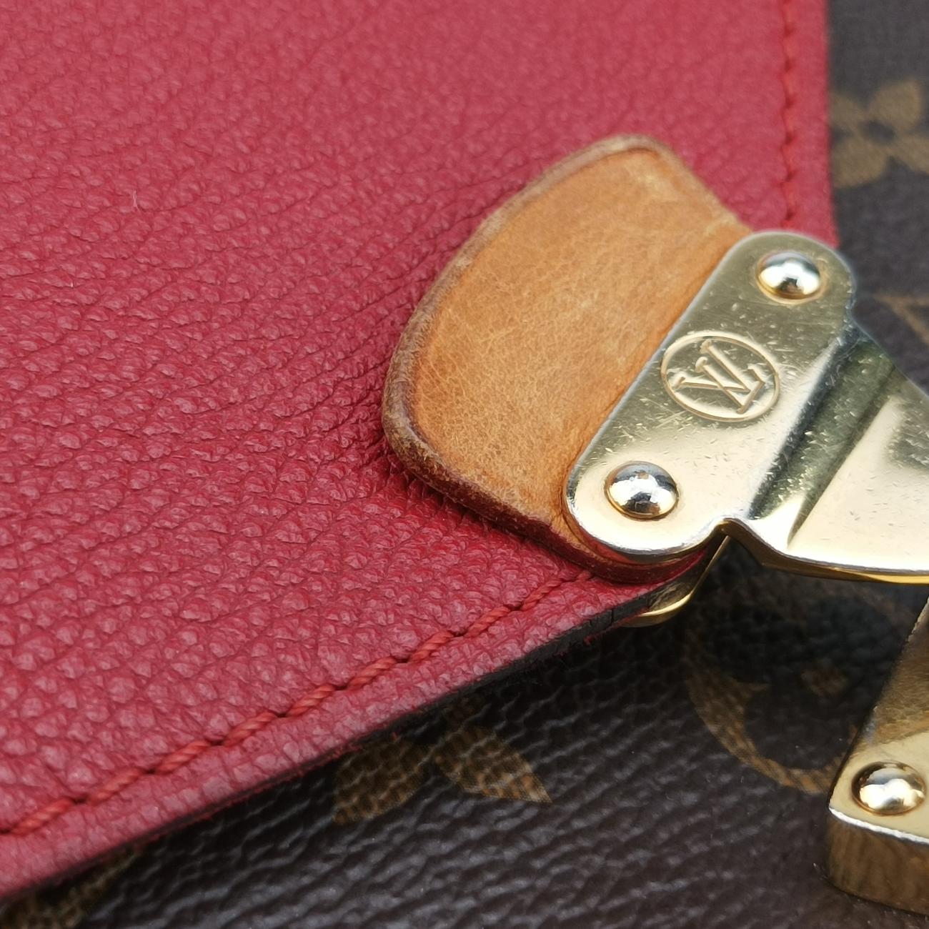 PALLAS ChainBrown×CERISEMonogram Canvas×calf leatherM41201CA1115パラス チェーンモノグラム/ブラウン系×スリーズモノグラムキャンバス×カーフレザーM41201CA1115