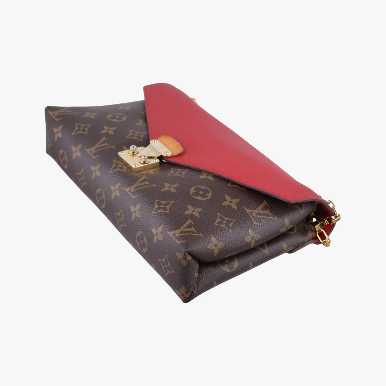 PALLAS ChainBrown×CERISEMonogram Canvas×calf leatherM41201CA1115パラス チェーンモノグラム/ブラウン系×スリーズモノグラムキャンバス×カーフレザーM41201CA1115
