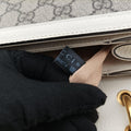 Queen MargaretWhitePVC coated canvas×Leather476541B027160674クイーン マーガレットホワイトPVCコーティングキャンバス×レザー476541B027160674