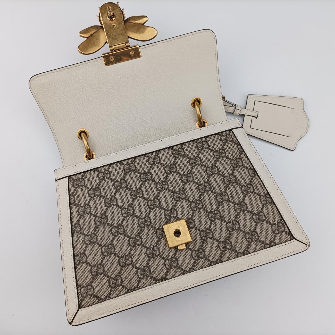 Queen MargaretWhitePVC coated canvas×Leather476541B027160674クイーン マーガレットホワイトPVCコーティングキャンバス×レザー476541B027160674