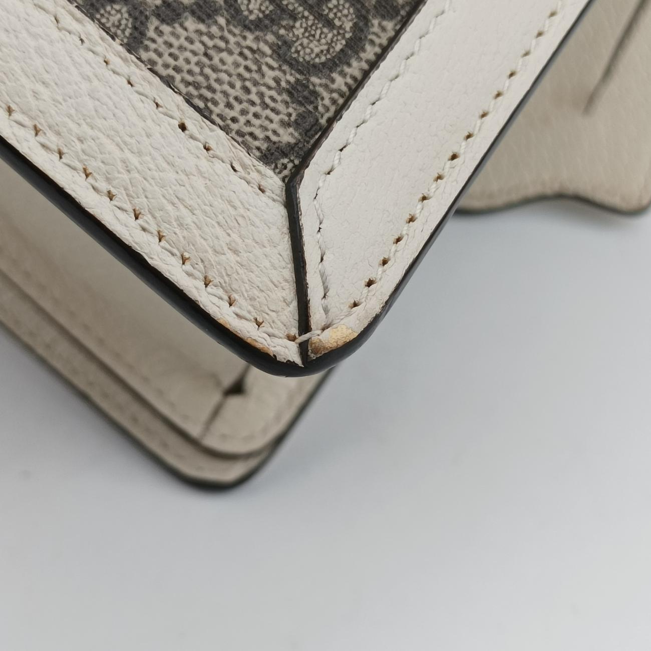 Queen MargaretWhitePVC coated canvas×Leather476541B027160674クイーン マーガレットホワイトPVCコーティングキャンバス×レザー476541B027160674