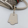 Queen MargaretWhitePVC coated canvas×Leather476541B027160674クイーン マーガレットホワイトPVCコーティングキャンバス×レザー476541B027160674