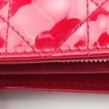 Lady DiorRedpatent15-BO-0191 Bレディディオールレッドパテント15-BO-0191 B