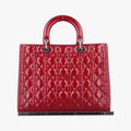 Lady DiorRedpatent15-BO-0191 Bレディディオールレッドパテント15-BO-0191 B
